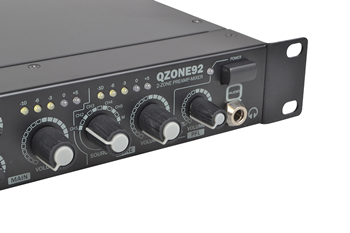 2 Zone Installation Mixer with 6 Stereo Inputs + 2 Mic Inputs